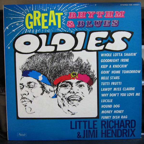 Little Richard & Jimi Hendrix - Great Rhythm & Blues Oldies (LP)