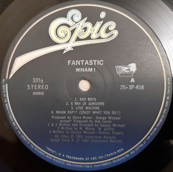 Wham! - Fantastic (LP, Album)