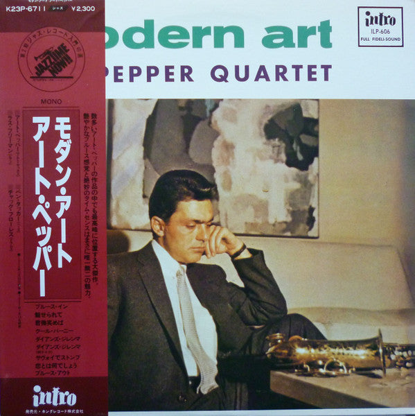 Art Pepper Quartet - Modern Art (LP, Album, Mono, RE)