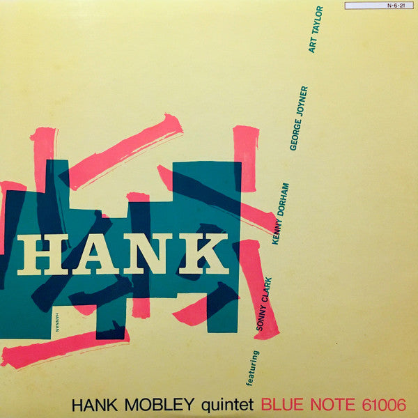 The Hank Mobley Quintet - Hank Mobley Quintet Featuring Sonny Clark...