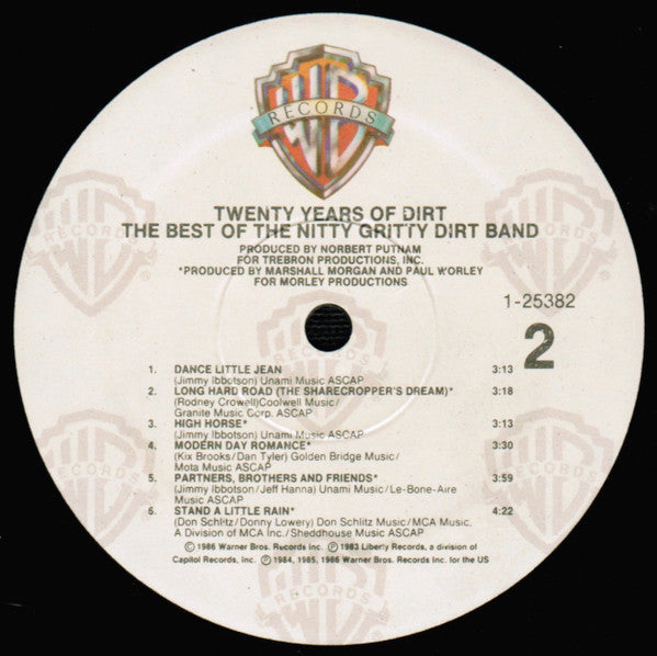 Nitty Gritty Dirt Band - Twenty Years Of Dirt - The Best Of The Nit...