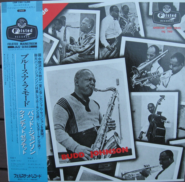 Budd Johnson - Blues A La Mode (LP, Album, RE)
