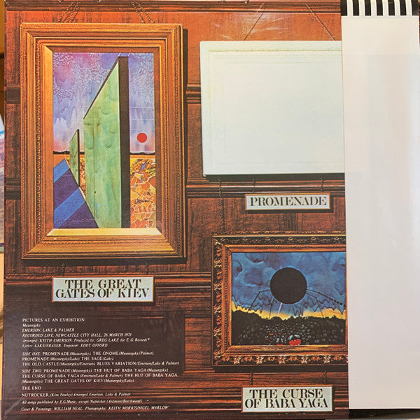 Emerson, Lake & Palmer - Pictures At An Exhibition(LP, Album, RE, Gat)