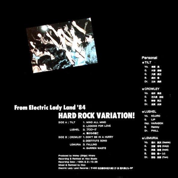 Various - From Electric Lady Land '84 (LP, Comp)
