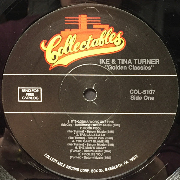 Ike & Tina Turner - Golden Classics (LP, Comp)