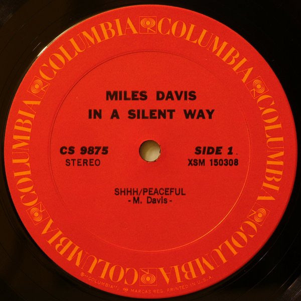 Miles Davis - In A Silent Way (LP, Album, RE, Pit)