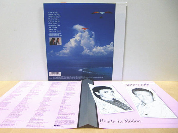 Air Supply - Hearts In Motion (LP, Album)