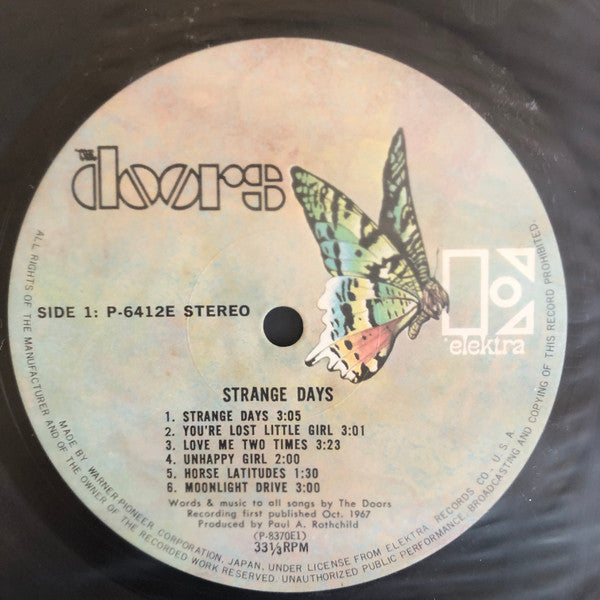 The Doors - Strange Days (LP, Album, RE)