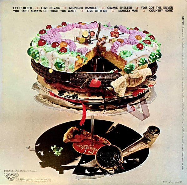 Rolling Stones* - Let It Bleed (LP, Album, RE)