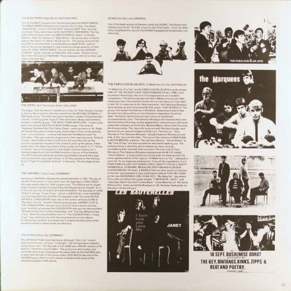 Various - At The Club (16 Killer Beat - Punkers From Europe)(LP, Comp)