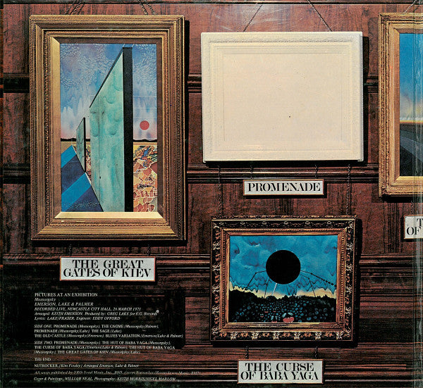 Emerson, Lake & Palmer - Pictures At An Exhibition (LP, Album, MO )