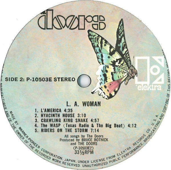 Doors* - L.A. Woman (LP, Album, RE, Rou)