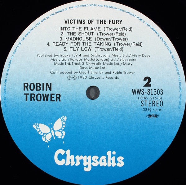 Robin Trower - Victims Of The Fury (LP, Album)