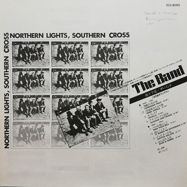 The Band - Northern Lights-Southern Cross (LP, Album)