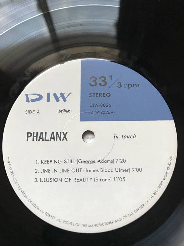 Phalanx (4) - In Touch (LP, Album)