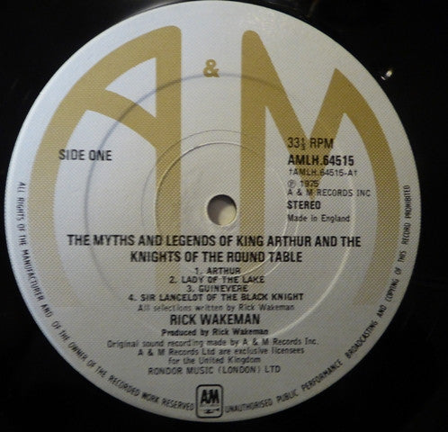 Rick Wakeman - The Myths And Legends Of King Arthur And The Knights...