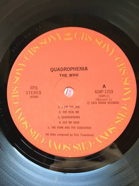 The Who - Quadrophenia (2xLP, Album, RE, Gat)