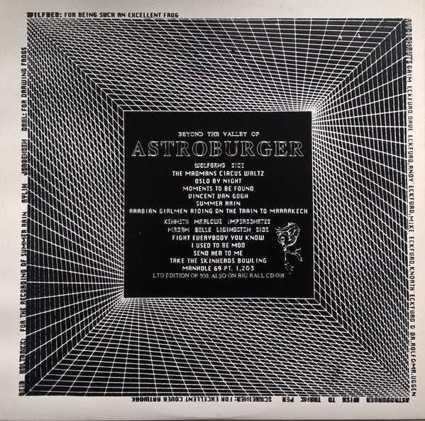Astroburger - Beyond The Valley Of Astroburger (LP, Album, Ltd, Gre)
