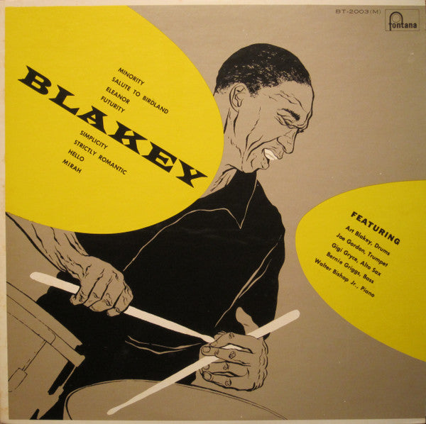 Art Blakey - Blakey (LP, Album, Mono, RE)