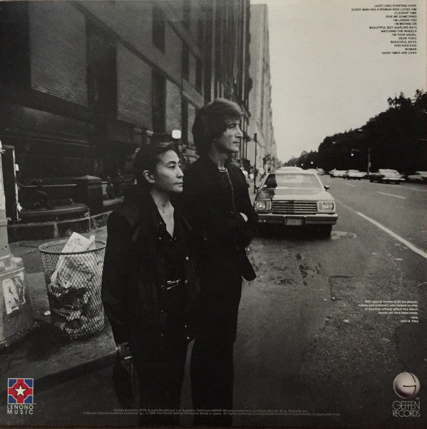 John Lennon & Yoko Ono - Double Fantasy (LP, Album, 1st)
