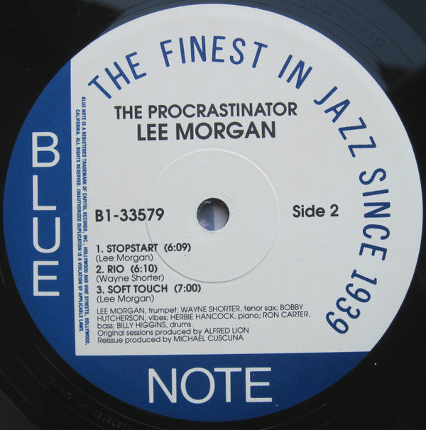 Lee Morgan - The Procrastinator (LP, Album, Ltd, RE, RM, 180)