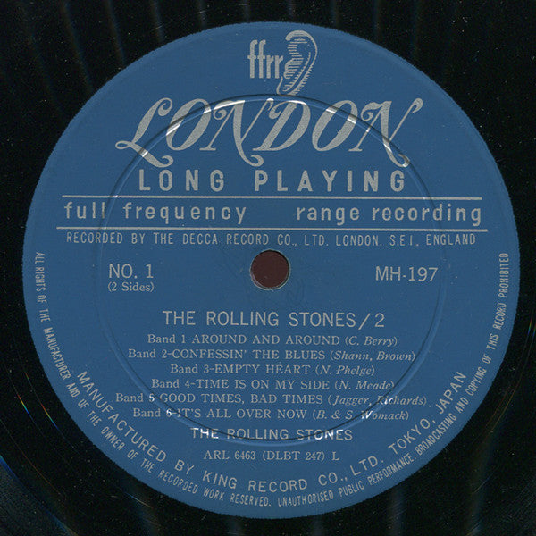 The Rolling Stones - Vol. 2 (LP, Album, Mono)