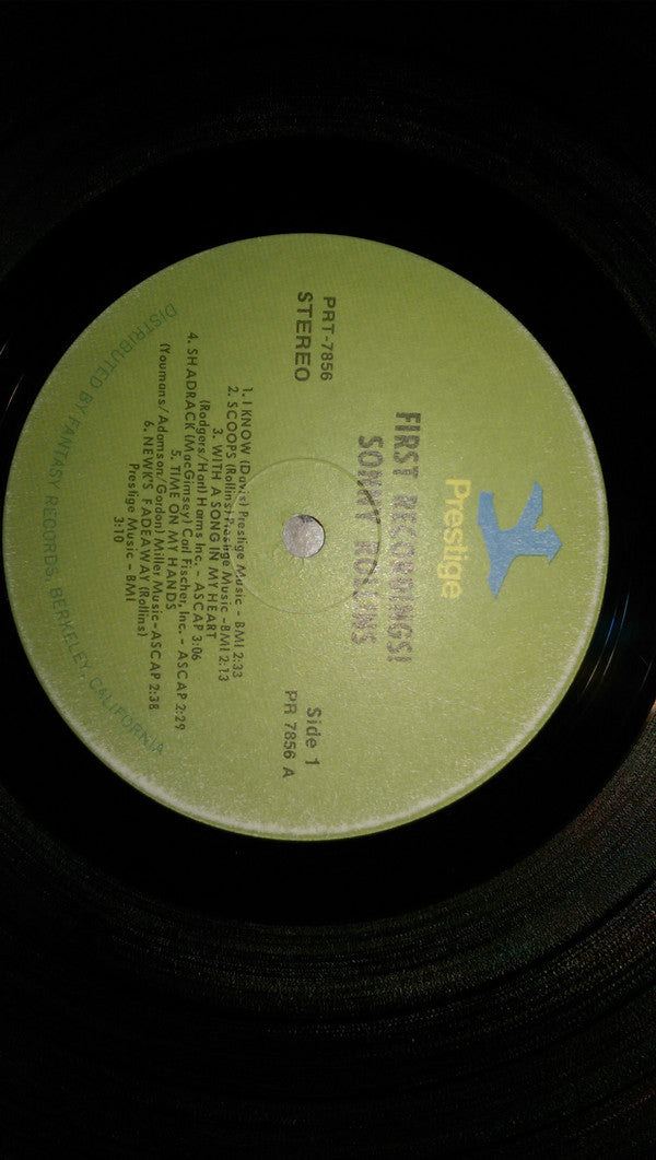 Sonny Rollins - First Recordings! (LP, Album, RE, RM)