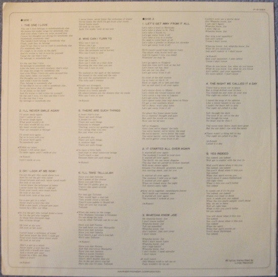 Jo Stafford - Getting Sentimental Over Tommy Dorsey (LP, Album)