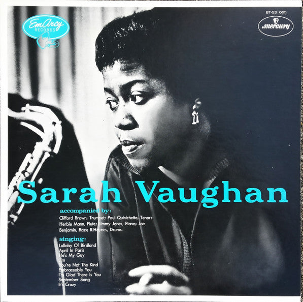 Sarah Vaughan - Sarah Vaughan (LP, Album, Mono, RE)