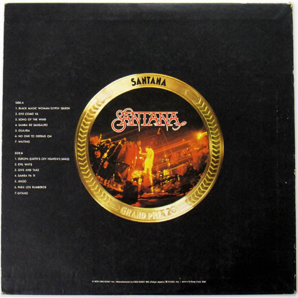 Santana - Grand Prix 20 (LP, Album, Comp)