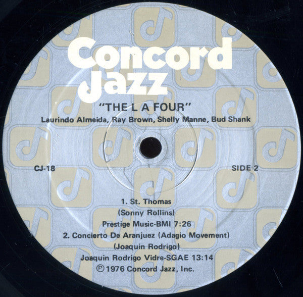 The L A 4* - The L A 4 (LP, Album, RE)