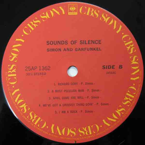 Simon & Garfunkel - Sounds Of Silence (LP, Album, RE)