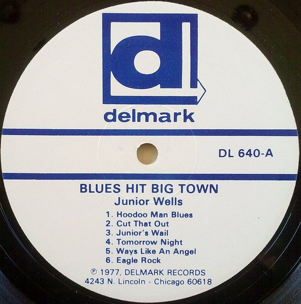 Junior Wells - Blues Hit Big Town (LP, Album)