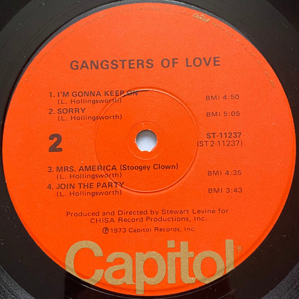 Gangsters Of Love - Gangsters Of Love (LP, Album)