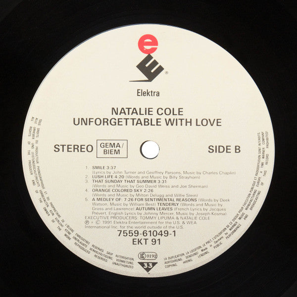 Natalie Cole - Unforgettable With Love (2xLP, Album)