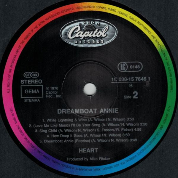 Heart - Dreamboat Annie (LP, Album, RE)