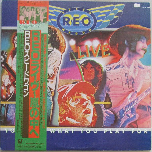 REO Speedwagon - You Get What You Play For (2xLP, Album, RE, Gat)