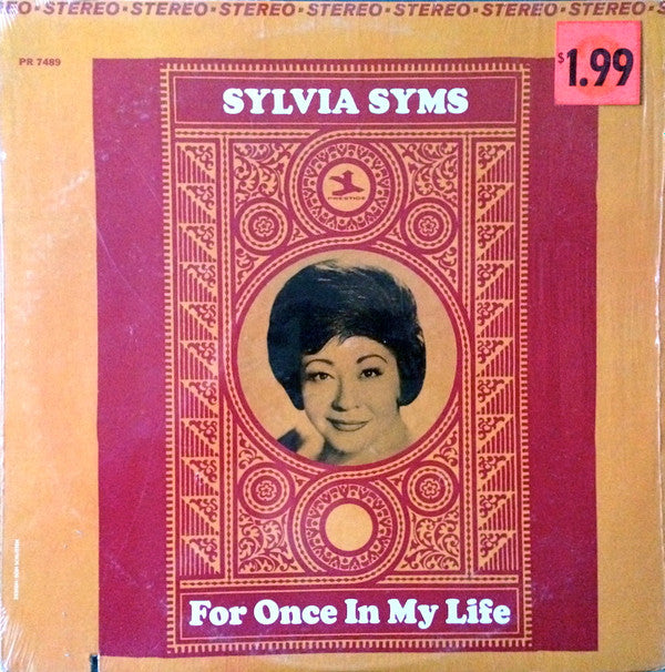 Sylvia Syms - For Once In My Life (LP, Album)