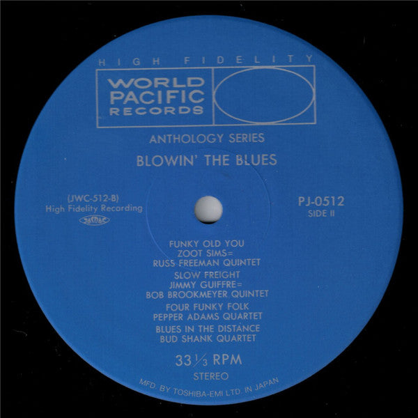 Various - Blowin' The Blues (LP, Comp, RE)