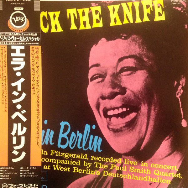 Ella Fitzgerald - Mack The Knife - Ella In Berlin (LP, Album, RE)