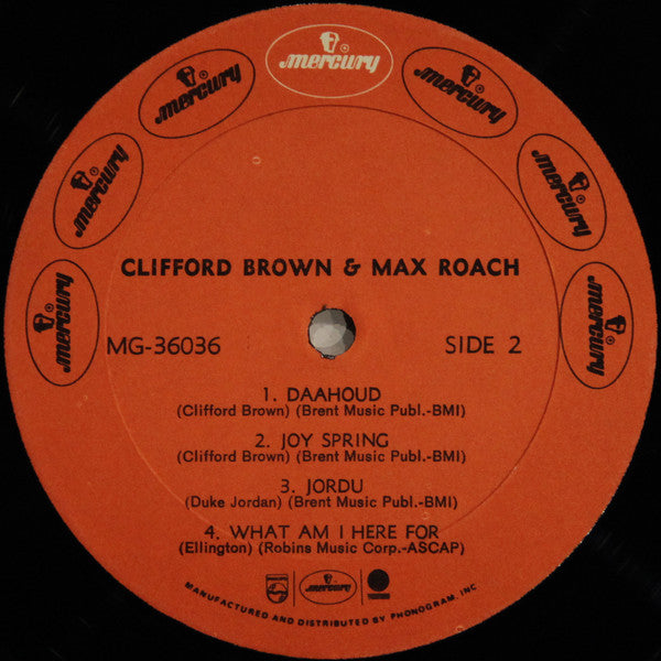 Clifford Brown And Max Roach - Clifford Brown & Max Roach(LP, Album...