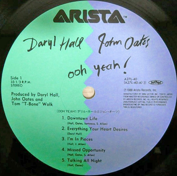 Daryl Hall John Oates* - Ooh Yeah! (LP, Album)