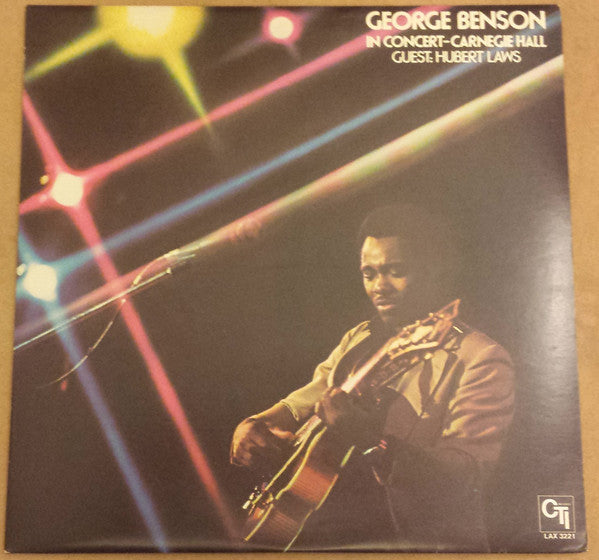 George Benson - In Concert - Carnegie Hall (LP, Album, Ltd, RE)