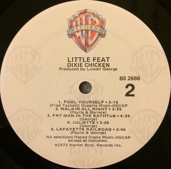 Little Feat - Dixie Chicken (LP, Album, RP, Win)