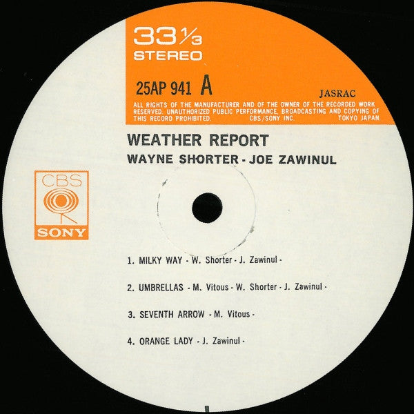 Weather Report - Weather Report (LP, Album, RE)