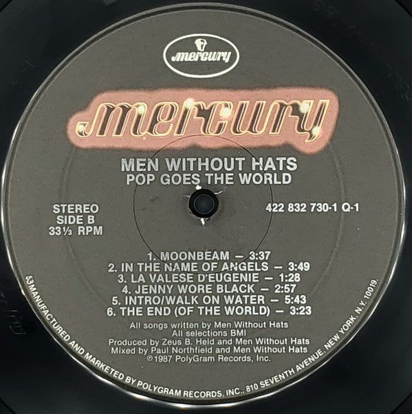 Men Without Hats - Pop Goes The World (LP, Album, 53)
