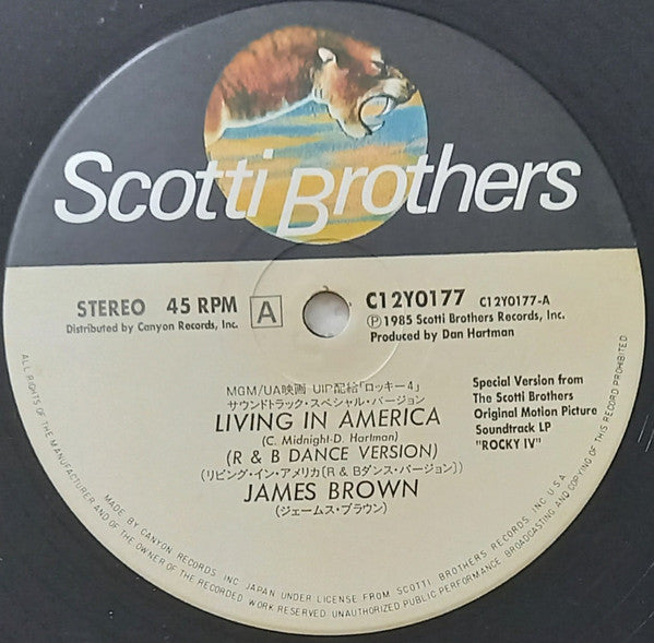 James Brown - Living In America (12"", Maxi)