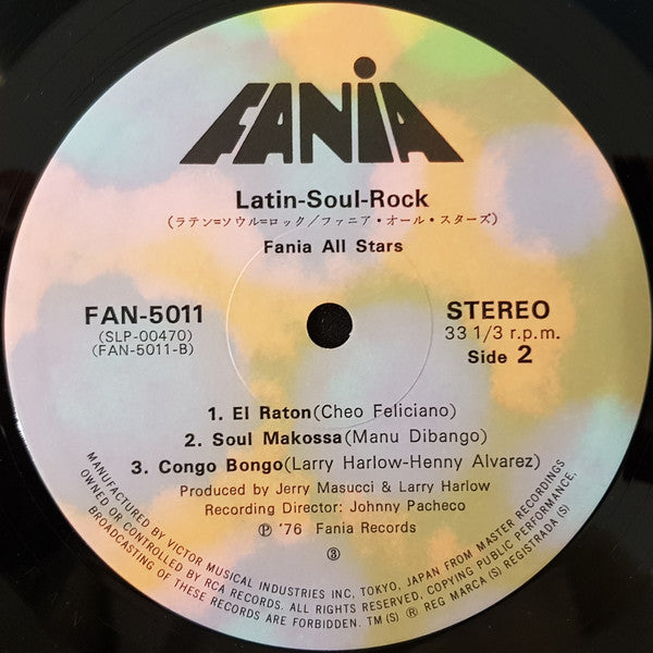 Fania All Stars - Latin-Soul-Rock (LP, Album, Gat)