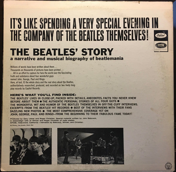 The Beatles - The Beatles' Story (2xLP, Album, RE, Win)