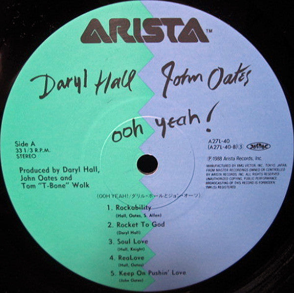 Daryl Hall John Oates* - Ooh Yeah! (LP, Album)